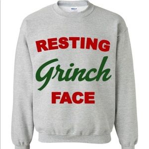 🌲 Resting Grinch Face Sweater🌲